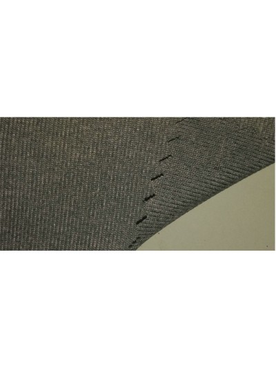 FJ-FRFE  DH-19216 1x1 RIB 100％polyester  grey hearther  62''/180GSM 45度照